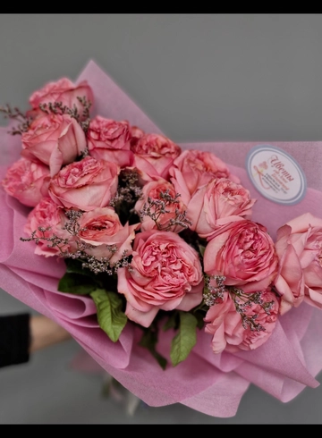 Волнующий розовый от интернет-магазина цветов в 