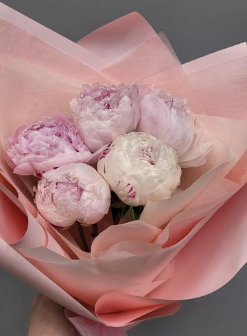 Нежность пионов от интернет-магазина цветов в 