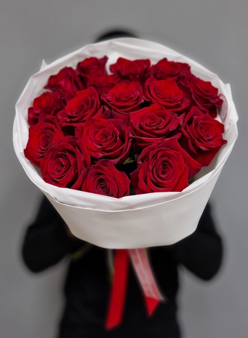 Красный страстный от интернет-магазина цветов в 