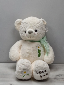 Мишка с бантом белый от интернет-магазина «» в 