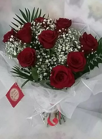 Монобукет «Бордо» от интернет-магазина цветов в 