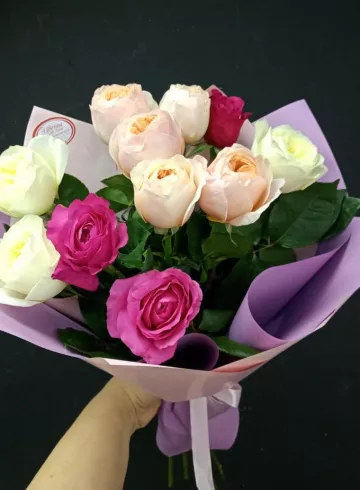 Букет &laquo;Пионовидные розы от интернет-магазина цветов в 