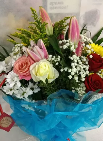 Букет из лилий от интернет-магазина цветов в 