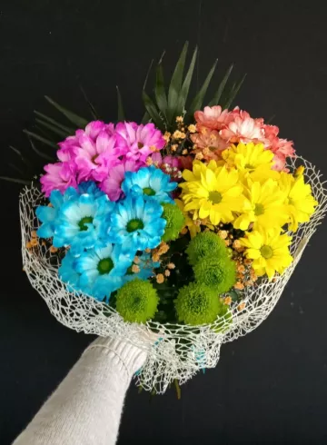 Букет &laquo;Хризантемка&raquo; от интернет-магазина цветов в 