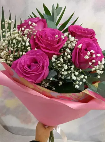 Букет из роз &laquo;Красота любви&raquo; от интернет-магазина цветов в 