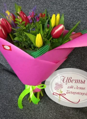 Монобукет &laquo;Весеннее утро&raquo; от интернет-магазина цветов в 