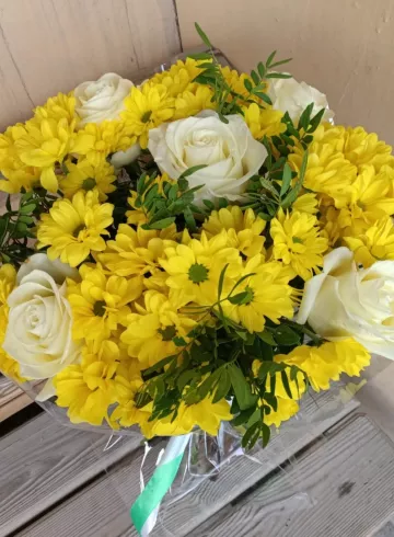 Букет &laquo;Желтое солнышко&raquo; от интернет-магазина цветов в 