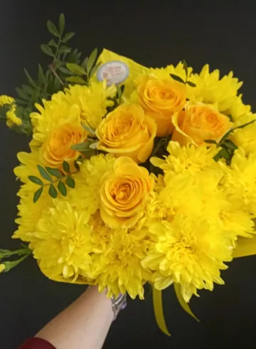 Сборный букет &laquo;Эльза&raquo; от интернет-магазина цветов в 