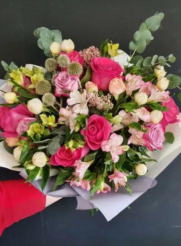 Сборный букет &laquo;Тереза&raquo; от интернет-магазина цветов в 