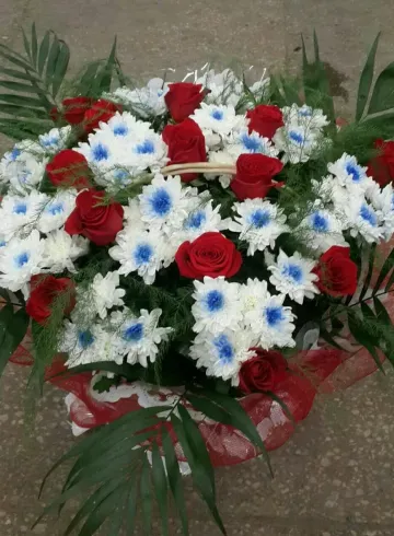 Корзинка &laquo;Мираж&raquo; от интернет-магазина цветов в 