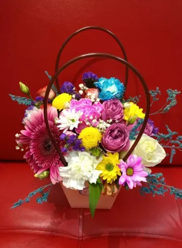 Сумочка &laquo;С цветами XL&raquo; от интернет-магазина цветов в 
