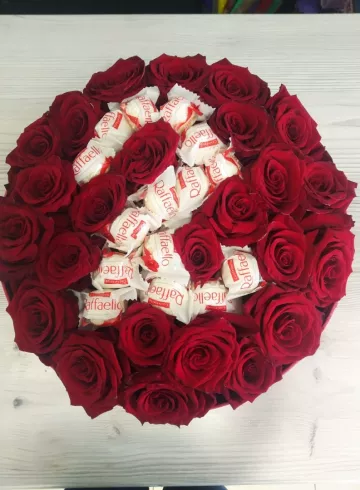 Коробочка Роз «Для тебя» от интернет-магазина цветов в 