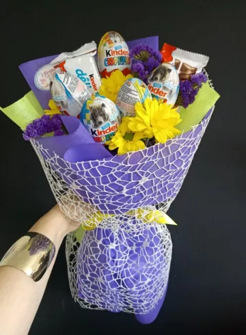 Фудбукет &laquo;Элли&raquo; от интернет-магазина цветов в 