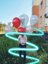 Композиции из воздушных шариков от интернет-магазина «» в 