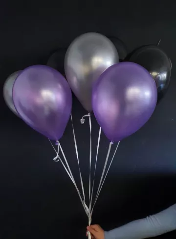 Шары микс 7 штук от интернет-магазина цветов в 