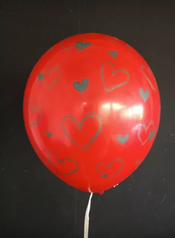 Шар с сердцем от интернет-магазина цветов в 